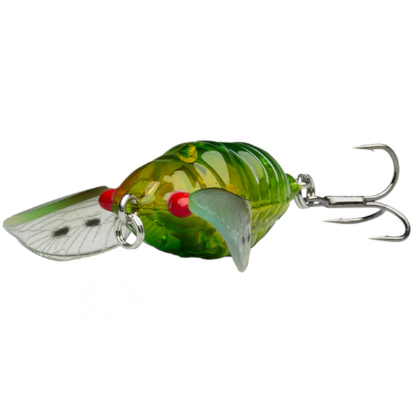 Savage Gear 3D Cicada Crawler Verde – Esca Artificiale A Cicala Per Black Bass E Luccio